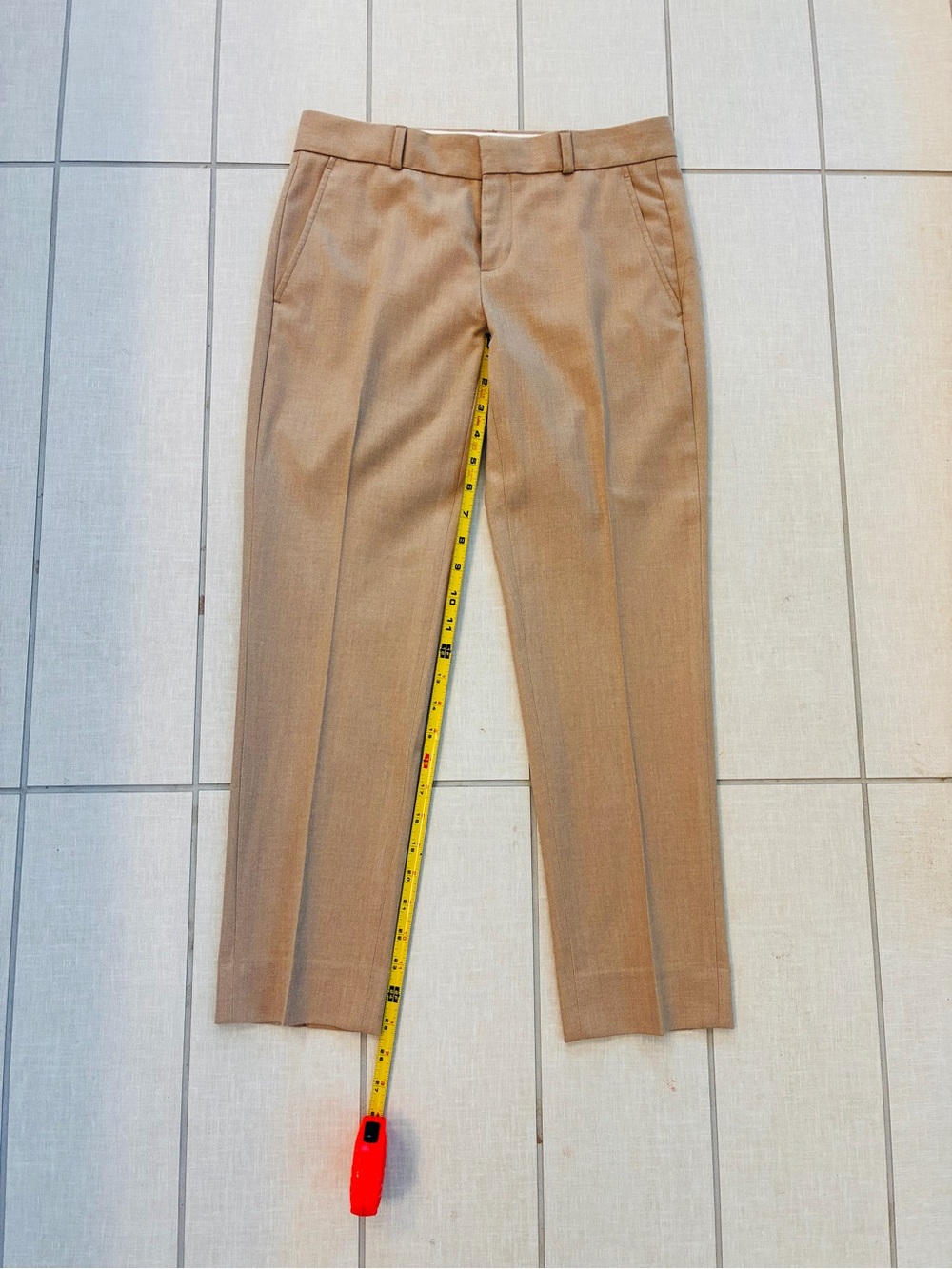 Set of 2 Banana Republic Beige Trousers size 0 - Picture 2 of 16